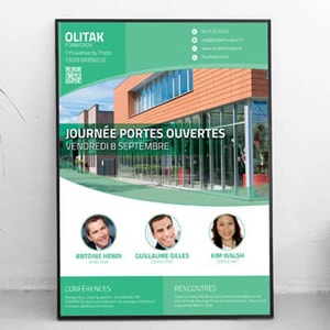 Impression d'affiche personnalisée