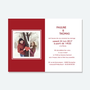 Faire-part : Save the date