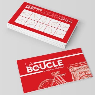 Carte de fidélité 2 COPYTOP