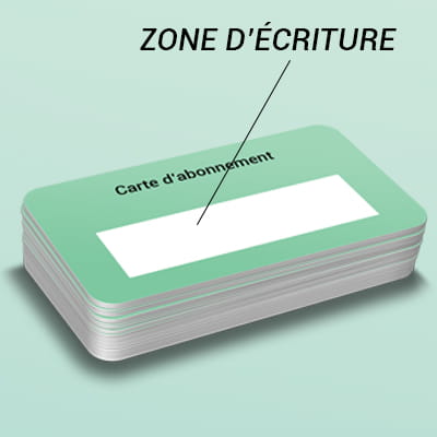 Cartes en plastique ou cartes en PVC 3 COPYTOP