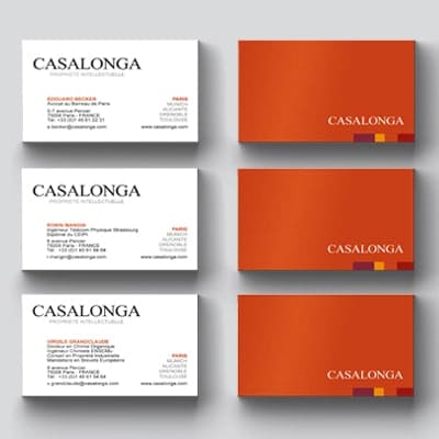 Carte de visite multi-collaborateurs 1 COPYTOP