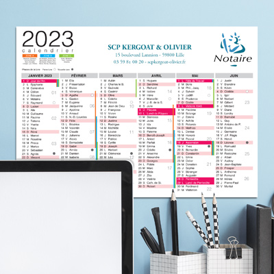 Calendrier souple 1 COPYTOP