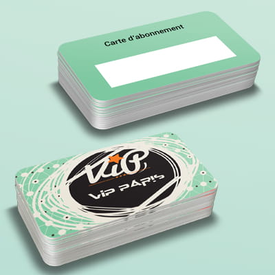 Cartes en plastique ou cartes en PVC 1 COPYTOP