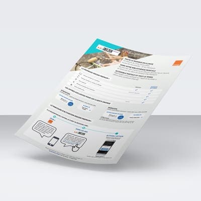 Impression Flyer publicitaire et Prospectus 5 COPYTOP