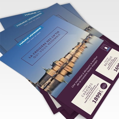 Impression Flyer publicitaire et Prospectus 4 COPYTOP
