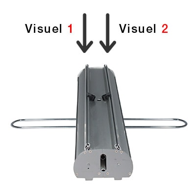 Kakemono Roll-Up recto-verso double face 2 COPYTOP