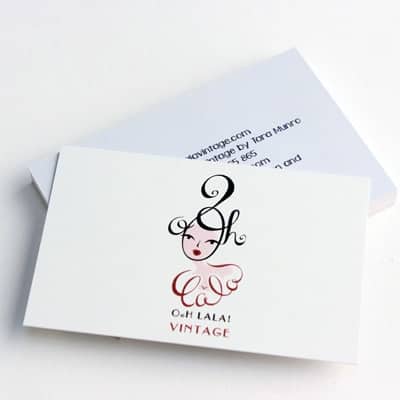Impression cartes de visite professionnelle et personnalisée 8 COPYTOP
