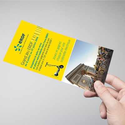 Impression Flyer publicitaire et Prospectus 2 COPYTOP