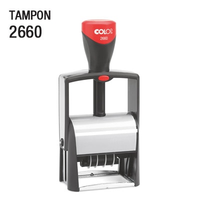 Tampon dateur personnalisable 3 COPYTOP
