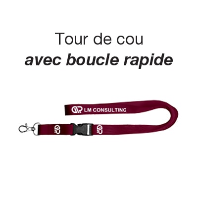 Tour de cou personnalisé 2 COPYTOP