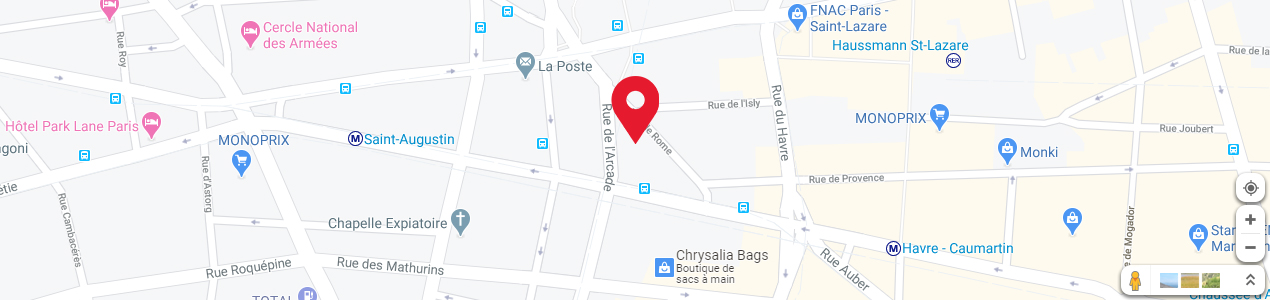 Localisation de votre imprimeur COPY-TOP Saint-Lazare - Rome