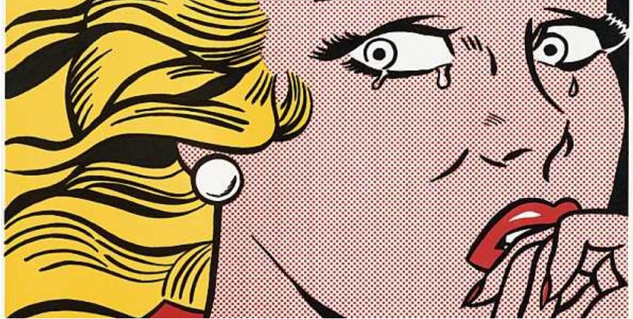 Exemple de benday dots pop art de Roy Lichtenstein
