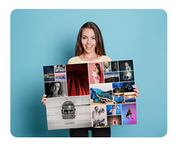 poster pêle-mêle photo