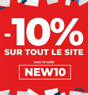 -10% sur tout le site avec le code NEW10